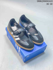 adidas Samba Jane Mary Jane Sneakers, Black and White