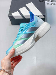 Adidas Adizero Adios Pro 4 Running Shoes, Blue Green