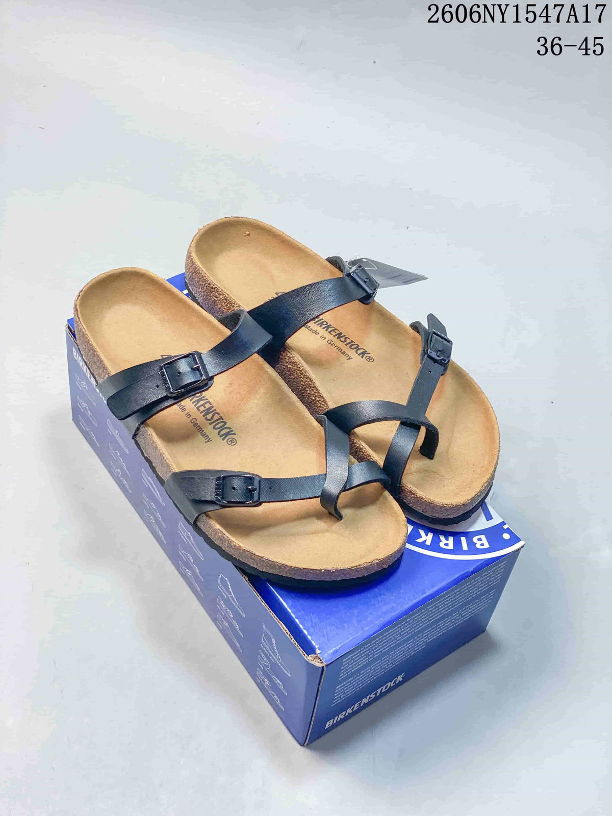 Birkenstock Arizona Black Two-Strap Sandals