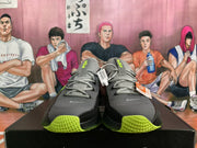 Nike Gray Green Low-Top Sneakers