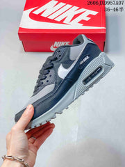 Nike Air Max 90 Sneakers in Navy and Gray