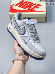 Nike Air Force 1 '07 Low Stüssy Nebula Gray Sneakers