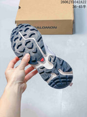 Salomon XT-6 Expanse Seasonal Sneakers, White and Lavender