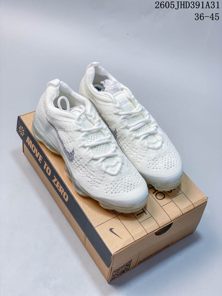 Nike Air VaporMax 2023 Flyknit White Running Shoes