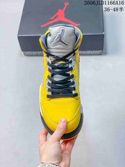 Jordan Air Jordan 5 Retro Tokyo Yellow High-Top Sneakers IO3372-700