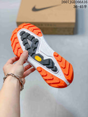 Nike ACG Zegama Trail Running Shoes White Orange