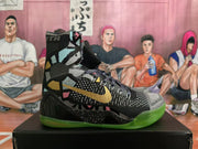 Nike Kobe 9 Elite High-Top Basketball Shoes, Black and Green