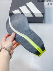 Adidas Adizero Dropset Elite Running Shoes – White & Neon Yellow