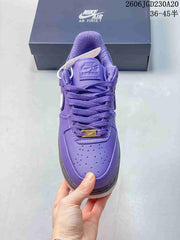 Nike Air Force 1 Low Purple Sneakers