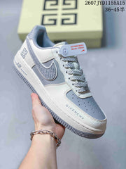 Nike Air Force 1 Low Gray Blue Sneakers 2607JYD1155A15