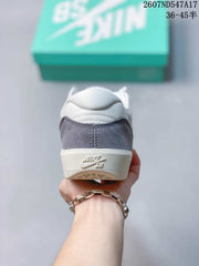 Nike SB Force 58 White Grey Blue Sneakers