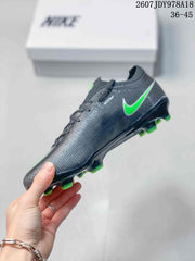 Nike Mercurial Vapor 16 Elite AG-PRO Soccer Cleats Black Green
