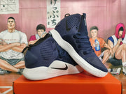 Nike Hyperdunk Basketball Shoes, Navy and White