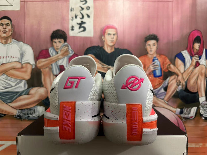 Nike GT Cut 3 Basketball Shoes White Pink