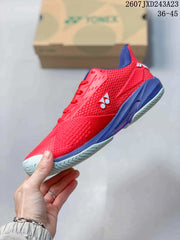 Yonex AD ACCEL Red and Navy Tennis Sneakers