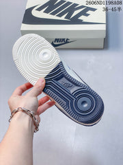Nike Air Force 1 '07 Low Sneakers in White and Light Blue