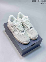 Nike Air Force 1 '07 Low Sneakers, White and Light Grey