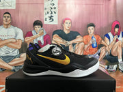 Nike Basketball Shoes Black Yellow Purple