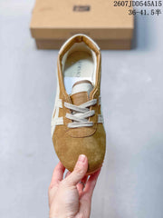 Versace x Onitsuka Tiger Tai-Chi Sakura Suede Sneakers