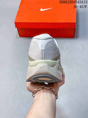 Nike Structure Plus Running Shoes in White and Pale Green