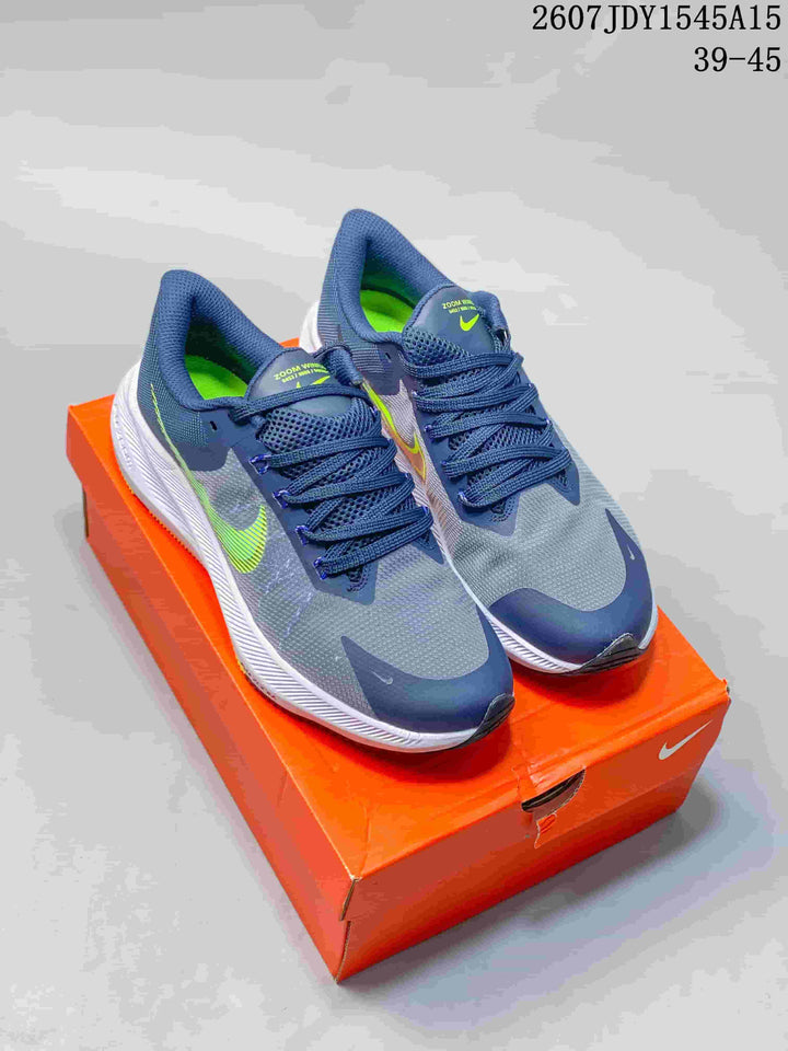 Nike Zoom Winflo 8 Running Shoes Gray Navy JDY1545A15