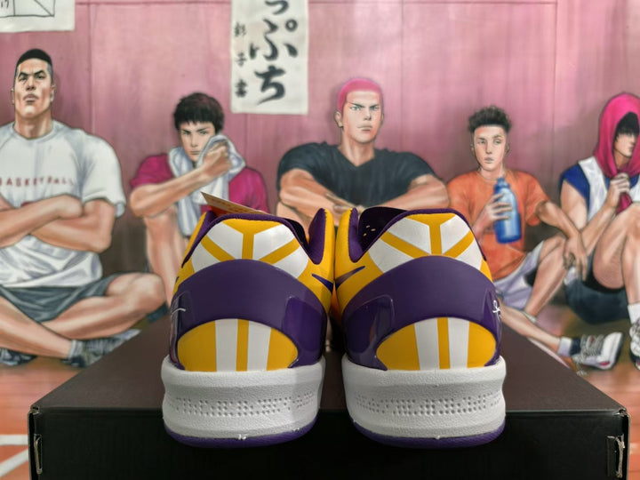 Nike Kobe 5 Protro Basketball Shoes Yellow Purple