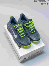 Nike ReactX Pegasus ACG Trail 6 Shoes, Dark Gray and Lime