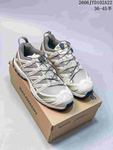 Salomon XA Pro 3D Trail Running Shoes, Cream and Grey