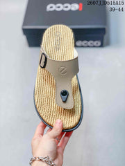 ECCO Comfort Sandals Beige with Black Sole 2607JJD515A15