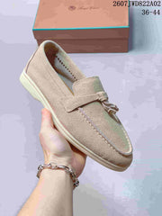 Women's Suede-Style Tassel Loafers, Style 06JWD822A02