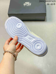 Nike Air Force 1 ’07 LV8 Light Blue and Cream Sneakers IV3222-400