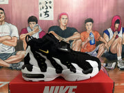 Nike Black and White High-Top Sneakers