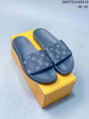 Louis Vuitton Monogram Platform Slide Sandals