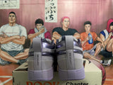 Nike Dunk Low Sneakers in Gray and Purple