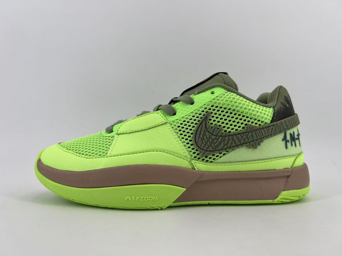 Nike FV5562-300 Sneakers in Neon Green and Olive