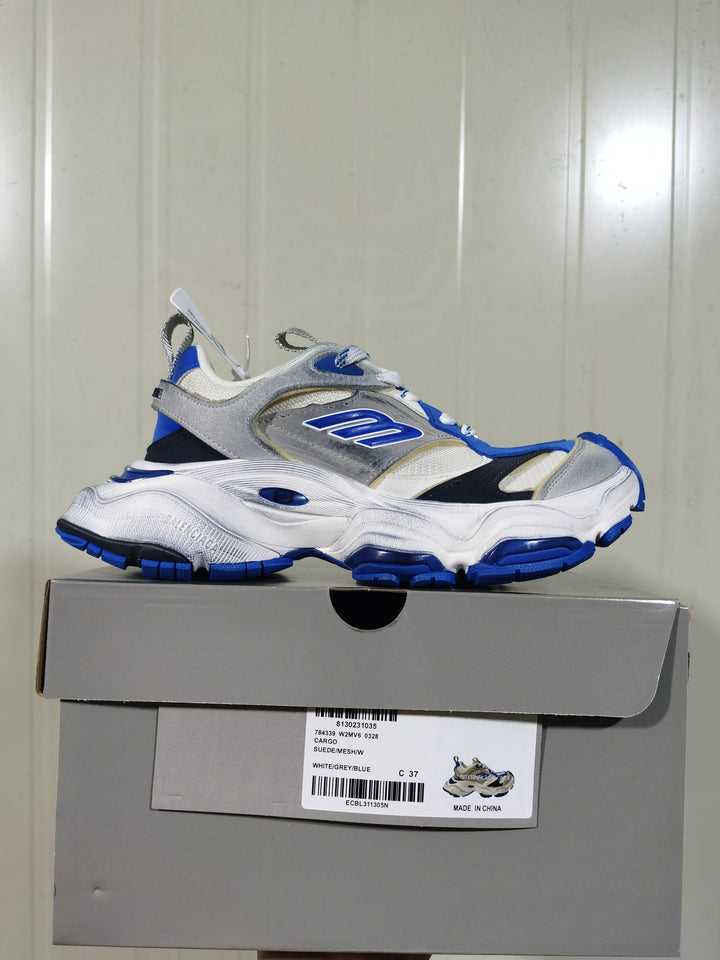 Skechers 11th Generation 0328 Sneakers White Grey Blue