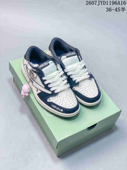 Jordan Air Jordan Low Labubu Graphic Sneakers in Black and White