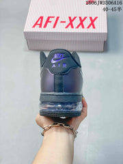 Nike Air Force 1 Posite Max QX Low-Top Sneakers, Purple
