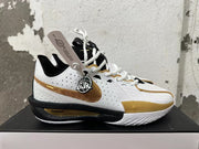 Nike Ja 1 Basketball Shoes White Black Metallic Gold