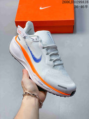 Nike Air Zoom Pegasus 41 Running Shoes, White and Blue