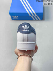 Adidas Originals Superstar Low-Top Sneakers White Navy JI0079