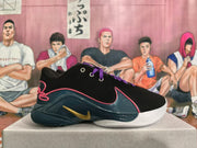 Nike Basketball Shoes Black Purple Red
