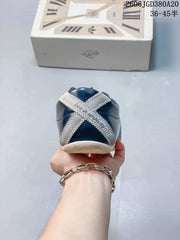 Adidas Originals Tokyo Low-Top Sneakers in Navy and Silver