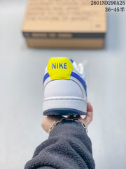Nike Court Vision Low Sneakers White Blue Yellow 2601ND290A25