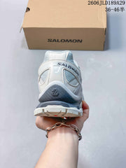 Salomon XT-Quest ATHR Trail Sneakers in White and Gray