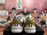 Nike Kobe Basketball Shoes, Purple and Gold Gradient