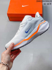 Nike Air Zoom Pegasus 41 Running Shoes, White and Blue