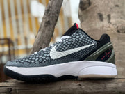 Nike Kobe 6 Basketball Shoes Black White Red