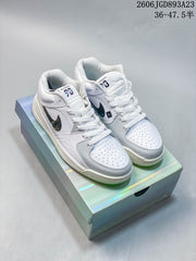 Jordan Stadium 90 White and Grey Sneakers