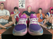 Nike Smiley Basketball Shoes in Purple, Pink and Blue